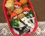 簡単♫ポケモンキャラ弁モンスターボール☆作り方7写真
