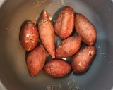 炊飯器で♡焼き芋作り方1写真