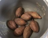 炊飯器で♡焼き芋作り方4写真