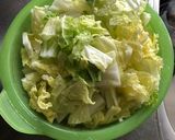 簡単、巻かない、肉団子の白菜煮。作り方1写真