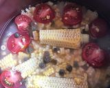 塩漬けケッパーの炊き込みご飯作り方2写真