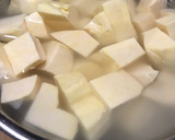 さつま芋とそうめんのイガ栗揚げ作り方2写真