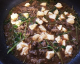 肉じゃがの残り煮汁リメイク！卵とじ♪作り方2写真