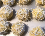 さつま芋とそうめんのイガ栗揚げ作り方7写真