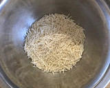 さつま芋とそうめんのイガ栗揚げ作り方6写真