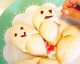 HB使用＊ハロウィンなお化けアンパン♪作り方11写真