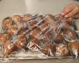 どら焼きの生地を　タコ焼機で作ったお饅頭作り方8写真