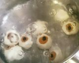 ハロウィン:お豆腐白玉 目玉&充血目玉作り方7写真