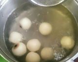 ハロウィン:お豆腐白玉 目玉&充血目玉作り方8写真