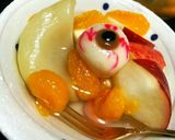 ハロウィン:お豆腐白玉 目玉&充血目玉作り方14写真