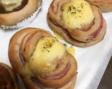 ハムパン♬ 全粒粉で〜作り方8写真
