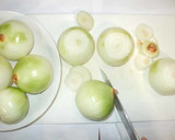 丸ごと玉ねぎスープ煮♪簡単ベーコンと作り方2写真