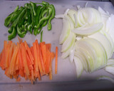 豚肉の生姜焼き☆野菜炒め添え♪作り方1写真