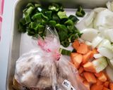 残り物食材で酢鶏風作り方1写真