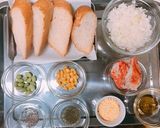 一人暮らしの簡単なんちゃって蟹バゲット作り方1写真