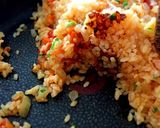 フライパンdeトロ〜りチーズトマトピラフ作り方8写真