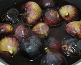 黒いちじくのワイン煮＆梨（コンポート?）作り方3写真