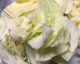 鯖缶キャベツぽん酢作り方1写真
