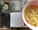 【簡単３分】納豆パスタ☆材料入れるだけ作り方1写真