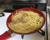 【簡単３分】納豆パスタ☆材料入れるだけ作り方3写真