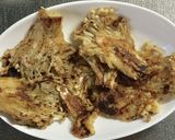 雑な男料理：えのきのニンニク醤油焼き！！作り方8写真