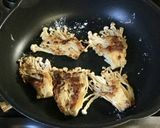 雑な男料理：えのきのニンニク醤油焼き！！作り方7写真