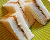 時短簡単！美味しいツナマヨサンドねぎ風味作り方3写真