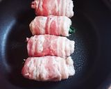 大根葉の肉巻き作り方4写真