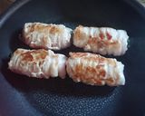 大根葉の肉巻き作り方5写真