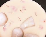 簡単!里芋とベーコンの豆乳お味噌汁作り方4写真