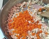 茄子とチキンの 和風キーマカレー作り方3写真