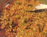 茄子とチキンの 和風キーマカレー作り方7写真