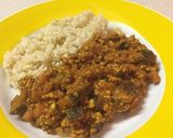 茄子とチキンの 和風キーマカレー作り方8写真