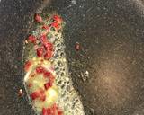 きのこと生唐辛子の辛味パスタ作り方5写真