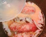 残った 串カツの卵とじ作り方3写真