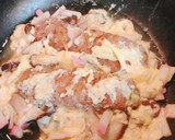 残った 串カツの卵とじ作り方4写真