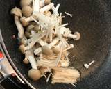 きのこと生唐辛子の辛味パスタ作り方6写真