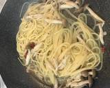 きのこと生唐辛子の辛味パスタ作り方7写真