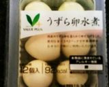 おでんの具に串に刺したウズラの玉子作り方1写真