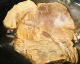 豚肩肉ブロックのそのまま角煮●ゆで玉子添作り方4写真