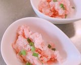 残ったマグロのタタキで簡単！つみれ汁作り方1写真