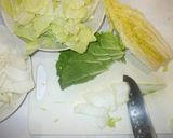 白菜の中華風炒め♪簡単ひき肉春雨作り方2写真