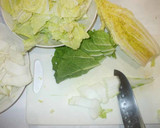 白菜の中華風炒め♪簡単ひき肉春雨作り方2写真