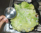白菜の中華風炒め♪簡単ひき肉春雨作り方9写真