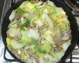 白菜の中華風炒め♪簡単ひき肉春雨作り方13写真