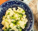 クレソン混ぜご飯作り方3写真