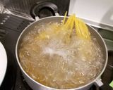 明太子のクリームパスタ作り方2写真