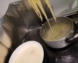 明太子のクリームパスタ作り方6写真