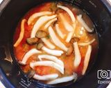 炊飯器で炊くだけ！トマト缶でチキンライス作り方4写真