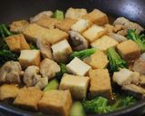 簡単&節約!鶏もも肉と厚揚げの照り焼き作り方6写真